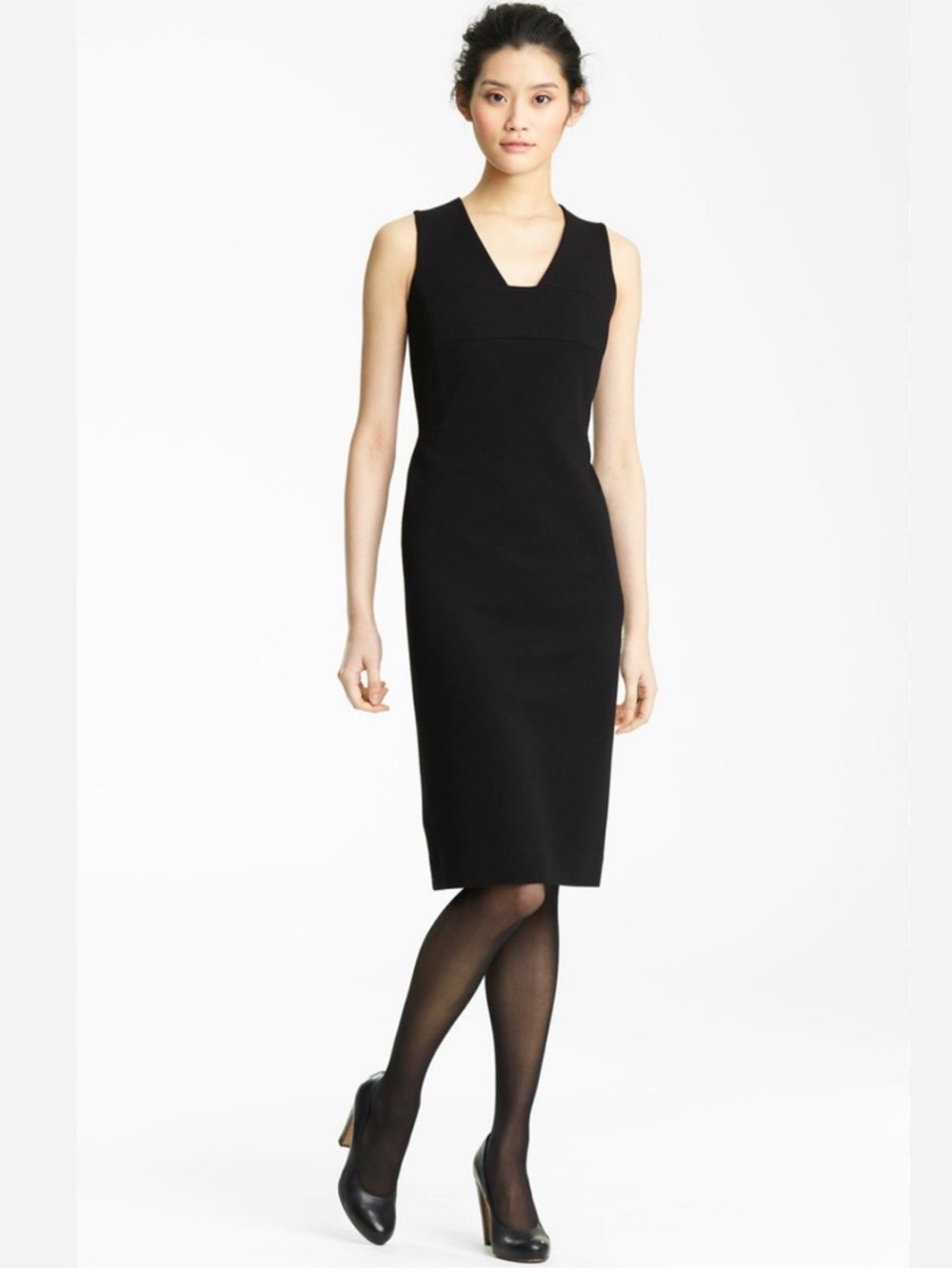 Lida Baday sleeveless black dress size 12